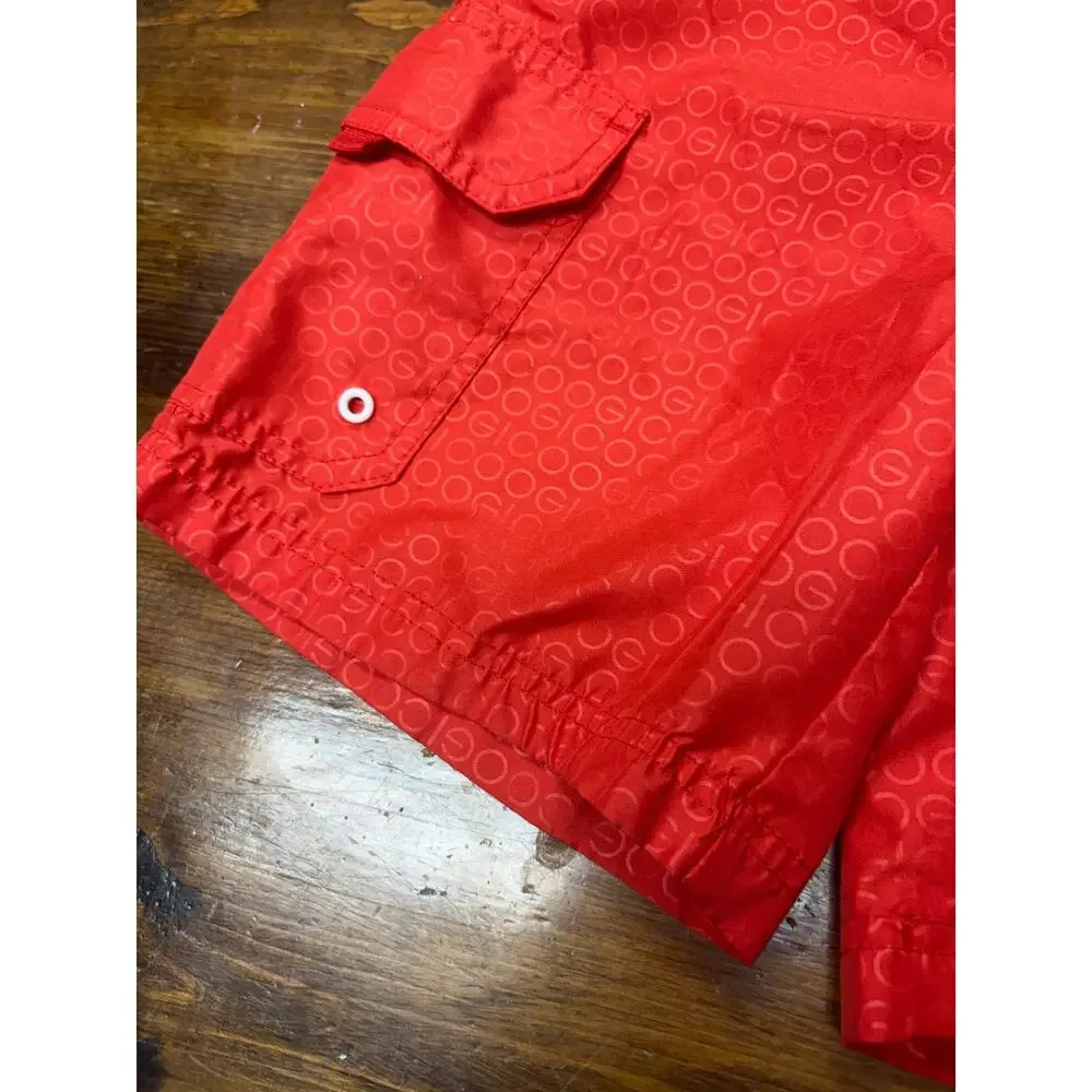 COOGI Red Swim‎ Trunks Boys Size 8